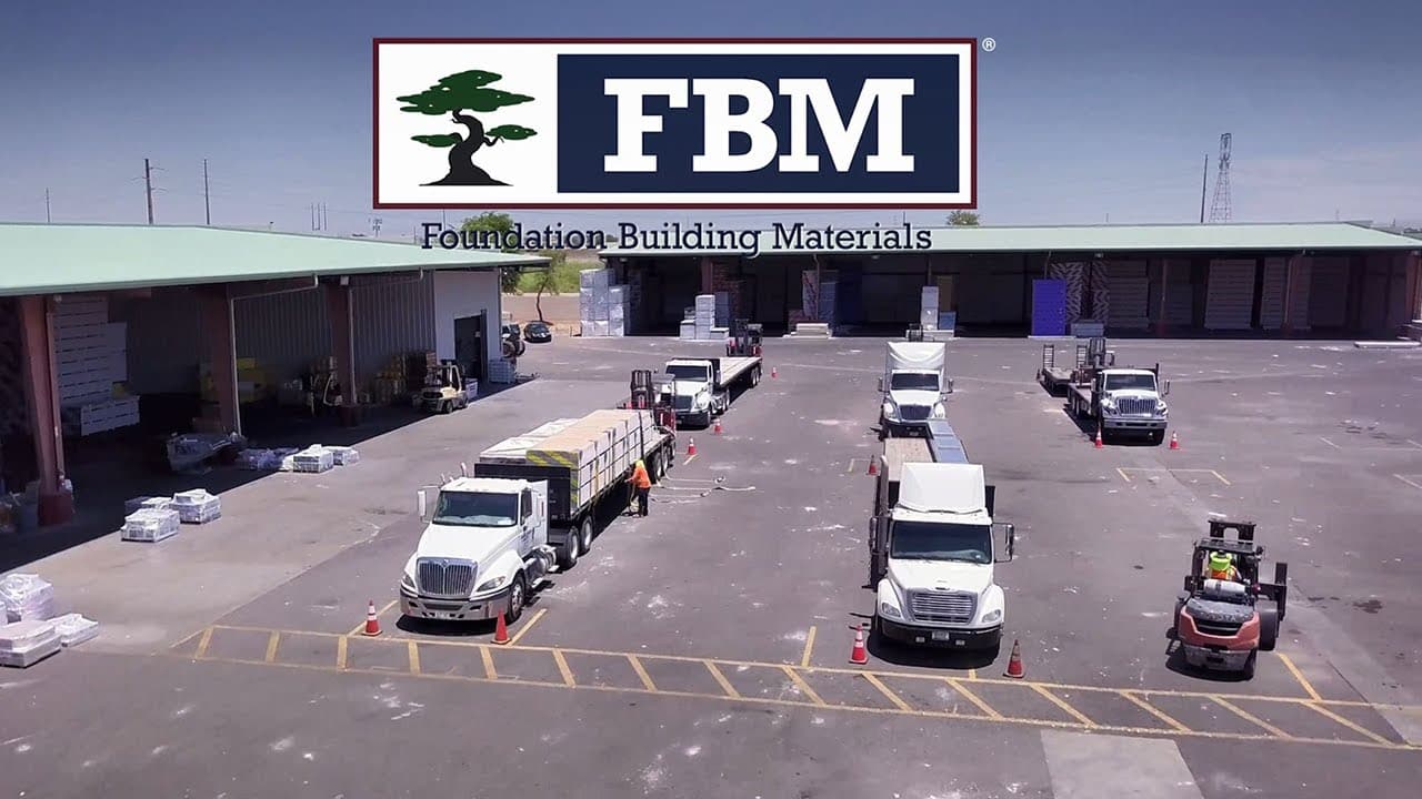 Foundation Building Materials California warehouse with Verkada security system installation