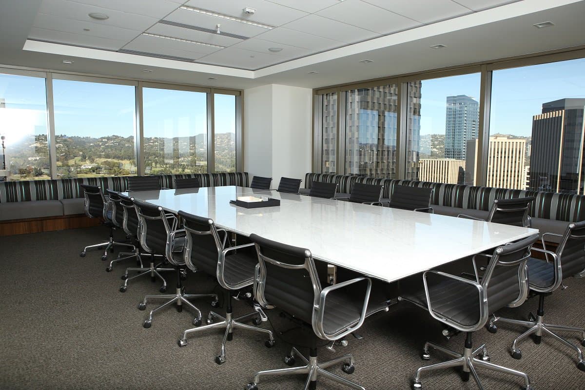 Wilshire Law Firm downtown Los Angeles office with Verkada security system installation