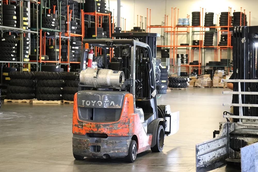 Yokohama Tire Corporation Ontario distribution center with Verkada security camera installation