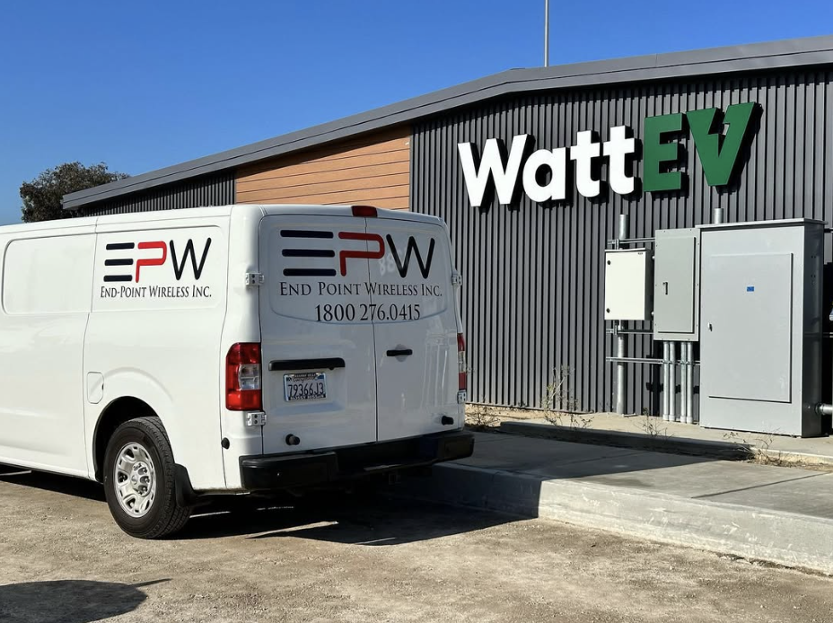End-Point Wireless company vehicles