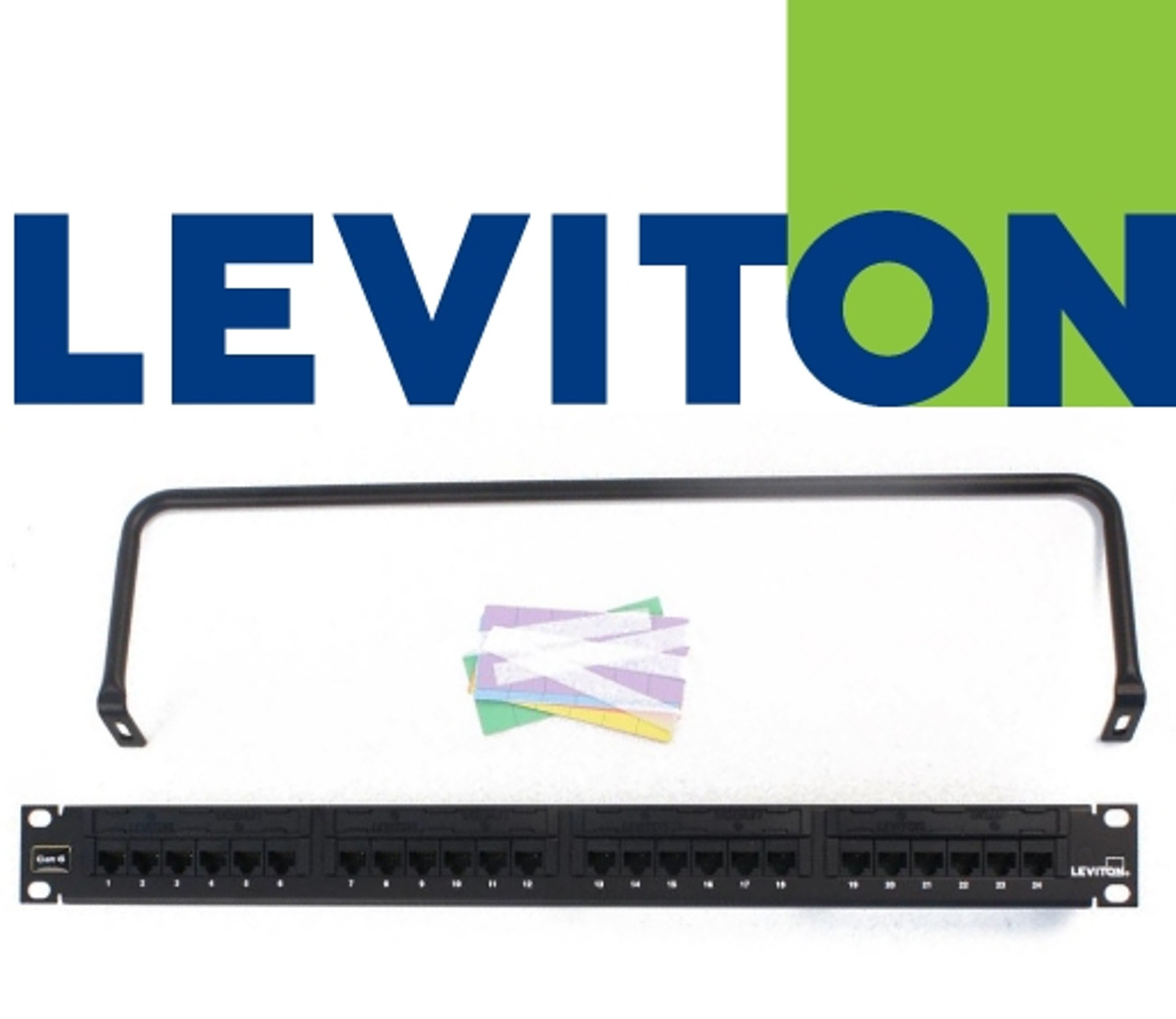 Leviton PoE cabling supporting IP cameras and smart building devices