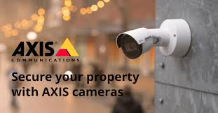 Axis camera cybersecurity dashboard and network integration