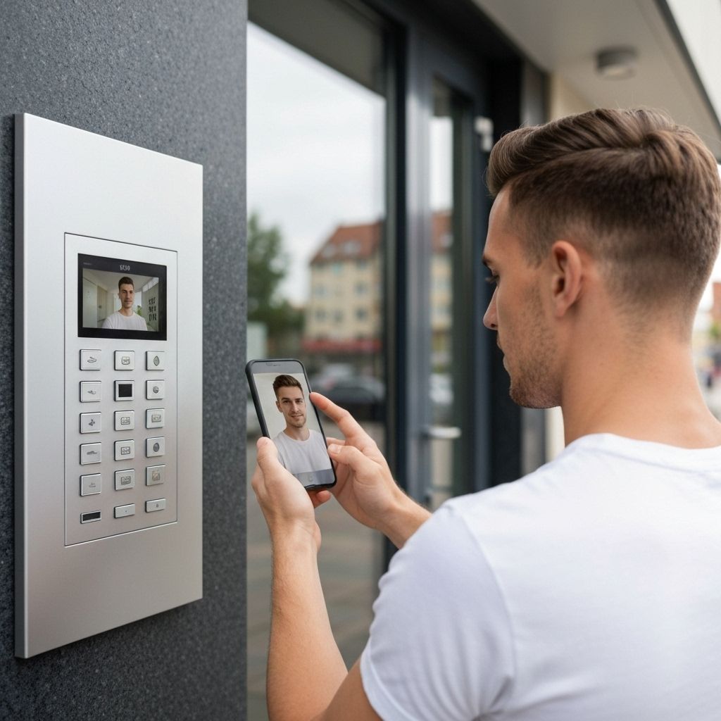 Avigilon video intercom with high-definition camera and two-way audio