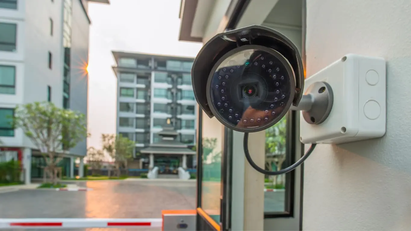 Apartment package lockers and video intercom