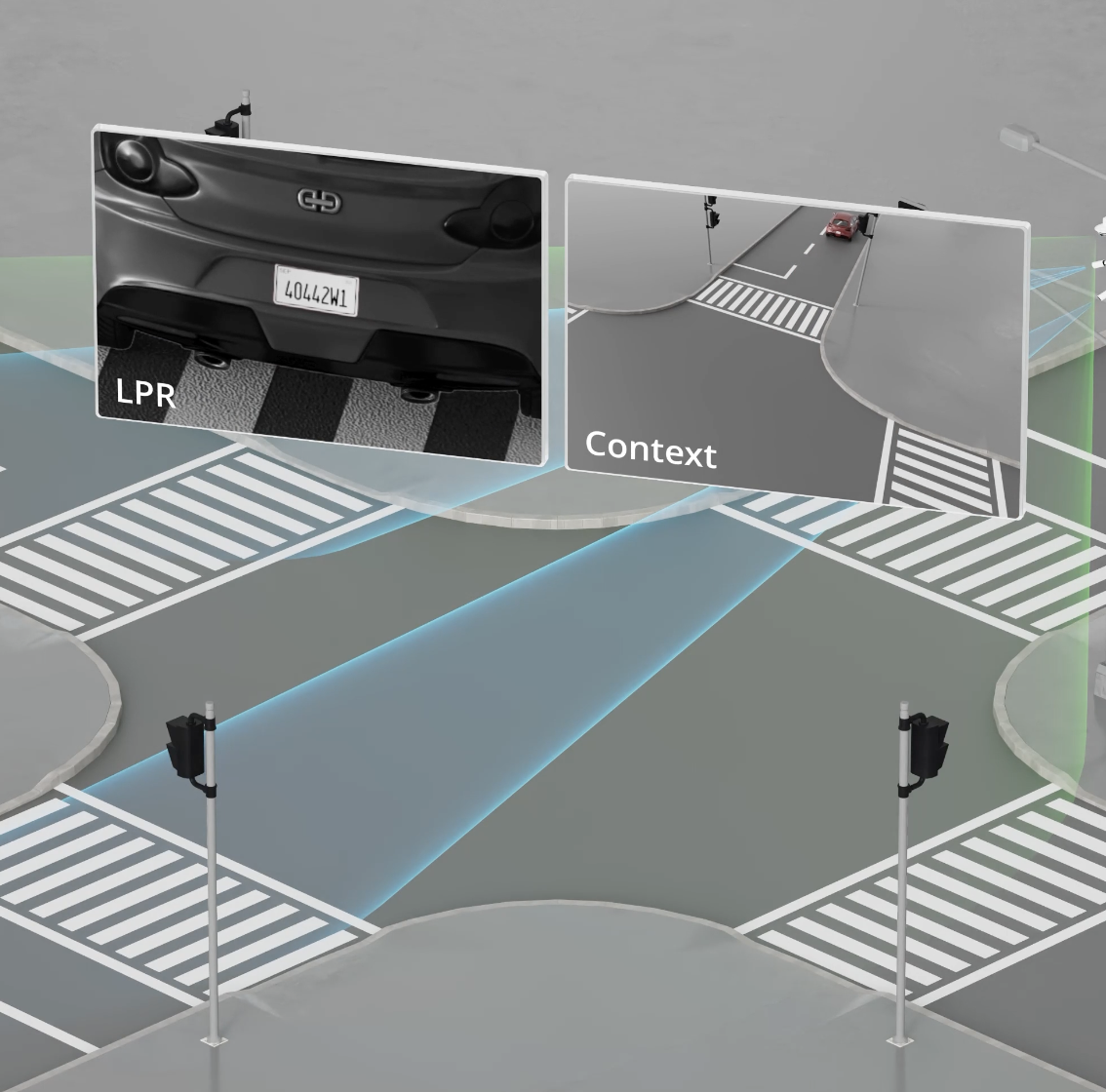 School campus security camera system